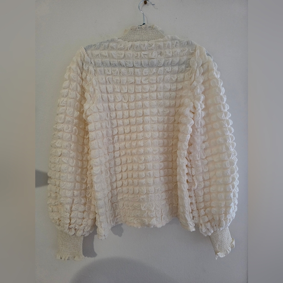 Endless Rose Women's Textured Mock Neck Topsz Xtra Small - Picture 5 of 6